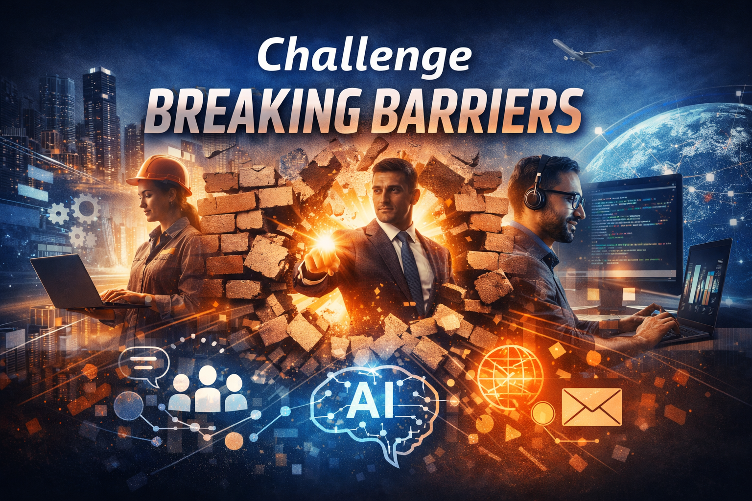 Challenge breaking barriers