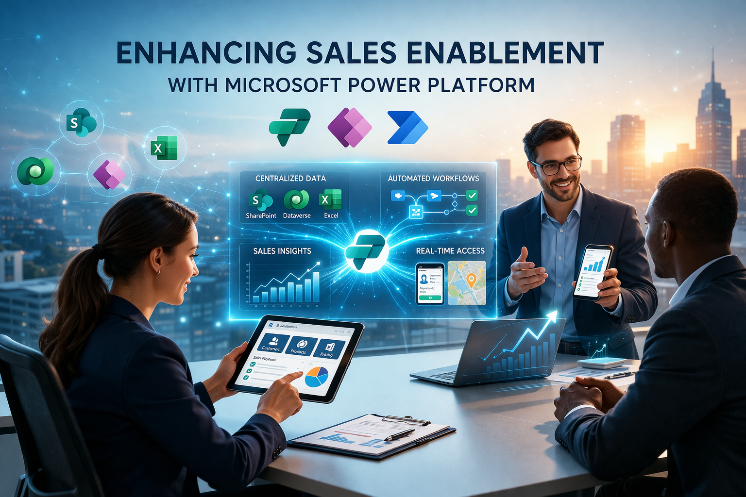 Enhancing sales enablement with Microsoft Power Platform