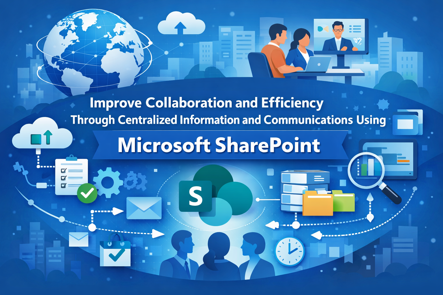 Improve Collaboration and Efficiency Through Centralized Information and Communications Using Microsoft SharePoint