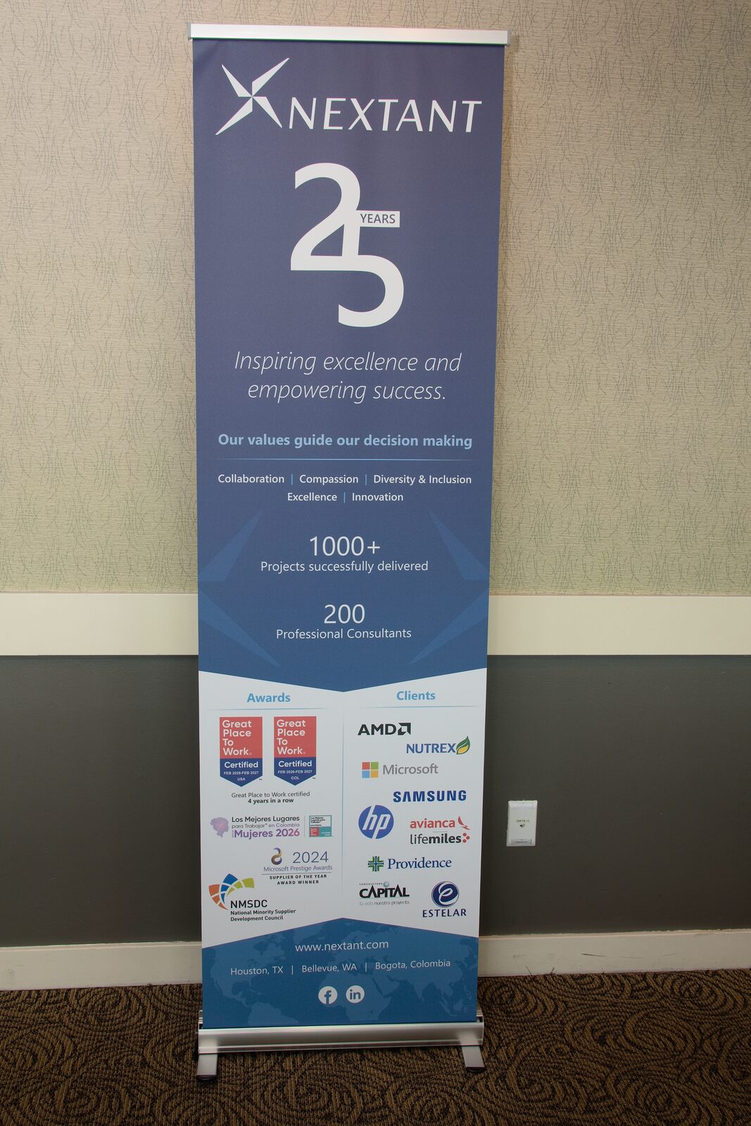 Nextant 25 Bellevue banner